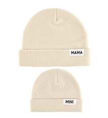 Stephan Baby Mama + Mini Hat Set - Cream