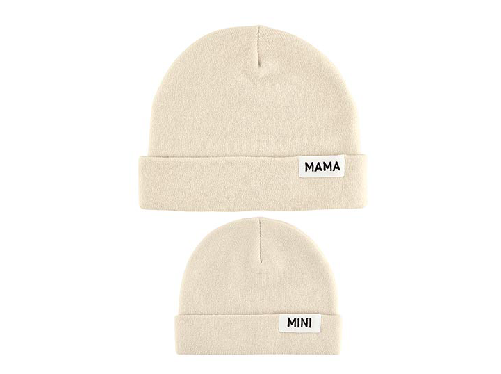Stephan Baby Mama + Mini Hat Set - Cream