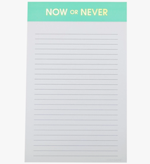 Chez Gagne "Now or Never" Notepad