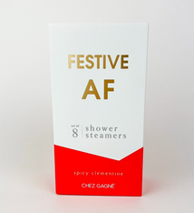 Chez Gagne Festive Af Shower Steamers