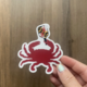 Maryland Crab Pickle Ball Vinyl Sticker