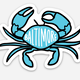 Brittany Paige Baltimore Blue Crab Magnet