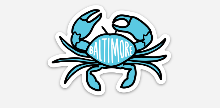 Brittany Paige Baltimore Blue Crab Magnet
