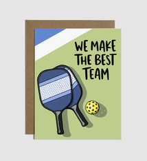 Brittany Paige We Make the Best Team Pickleball Card