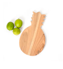 PD Home & Garden PINEAPPLE WOOD CUTTING BOARD 12"