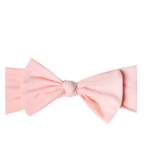 Copper Pearl Knit Headband Blush