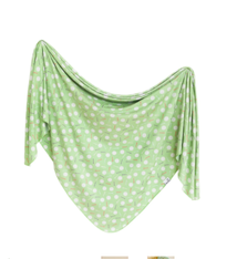 Copper Pearl Knit Swaddle Blanket Bogey