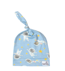 Copper Pearl Top Knot Hat Neil