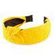 Golden Stella Rattan Headband - Yellow