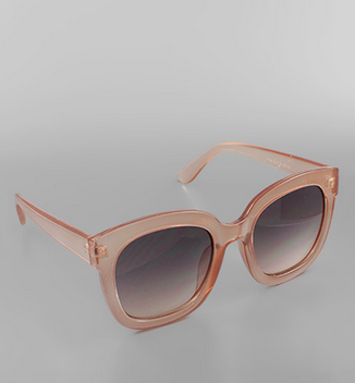 Golden Stella Jelly Sunglasses - Cocoa/Clear