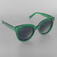 Golden Stella Jelly Frame Sunglasses - Green
