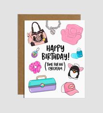 Brittany Paige 90s Girl Birthday Card