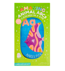 CR Gibson Hello!Lucky AMAZING ANIMAL ABC FLASH CARDS