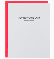 Chez Gagne Loving You Is Easy Card