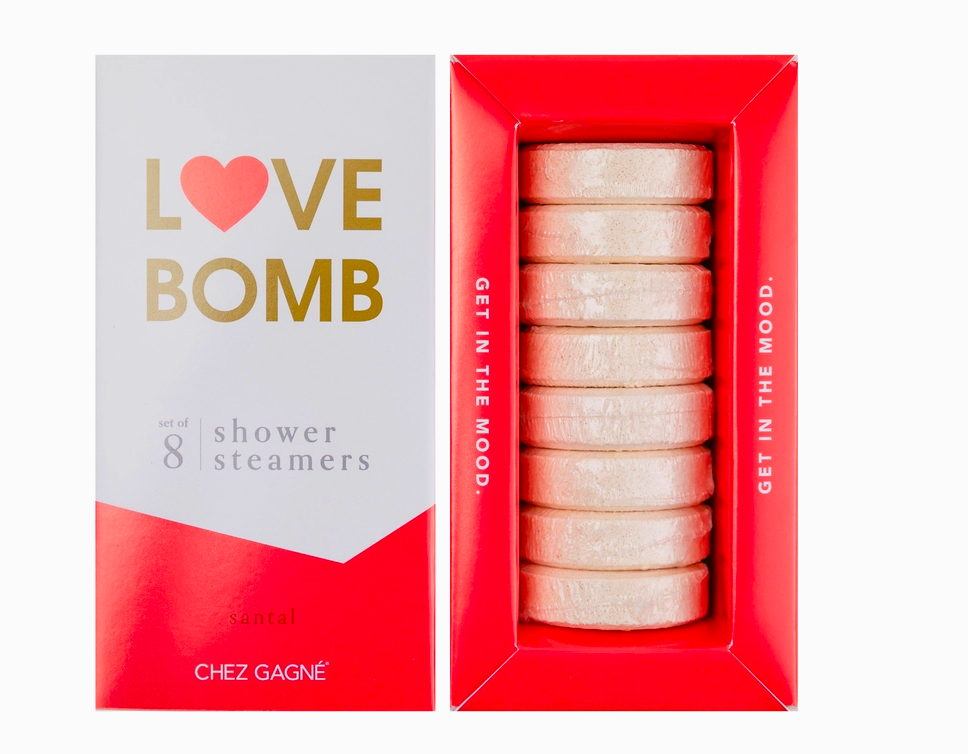 Chez Gagne Love Bomb Shower Steamers