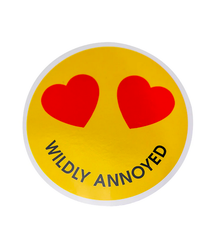 Chez Gagne Wildly Annoyed Sticker
