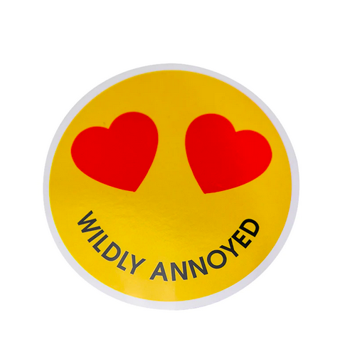 Chez Gagne Wildly Annoyed Sticker
