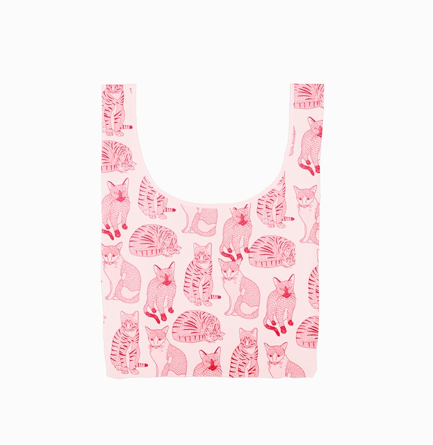 Talking Out of Turn Medium Reusable Tote - Cat Lady