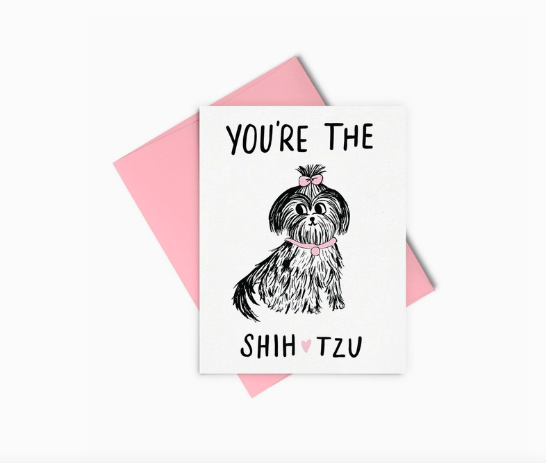 Talking Out of Turn You're the Shih Tzu Card