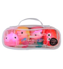 Mud Pie Mermaid Light-Up Bath Toy Set