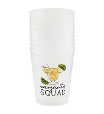 Mud Pie Margarita Squad Party Cup Set