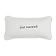 Mud Pie Just Married Mini Pillow