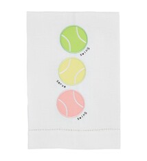 Mud Pie Triple Tennis Ball Towel