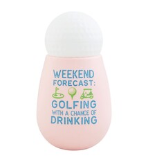 Mud Pie Weekend Forecast Wine Glass & Ice Mold Set