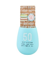 Mud Pie 50 Silicone Wine Glass & Stirrer Set