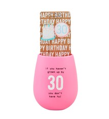 Mud Pie 30 Silicone Wine Glass & Stirrer Set