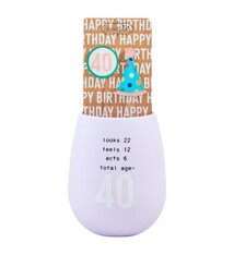 Mud Pie 40 Silicone Wine Glass & Stirrer Set