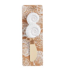 Mud Pie Nautilus Shell Handle Spreader