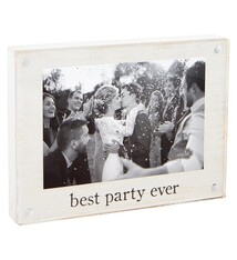 Mud Pie Best Party Ever Magnetic Block Frame