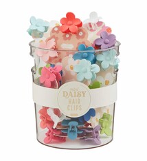 Mud Pie Mini Daisy Hair Clip Set