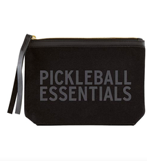Creative Brands Black Canvas Pouch - Pickleball Essentials