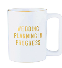 Creative Brands Gold Foil Mug - Wedding Planning