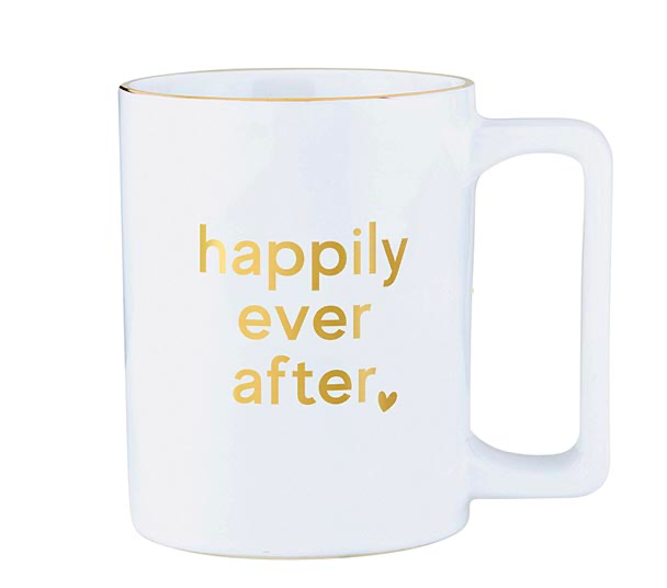 Creative Brands Gold Foil Mug - Happily Ever After