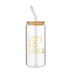 Creative Brands Glass Tumbler - Let's Go Girls