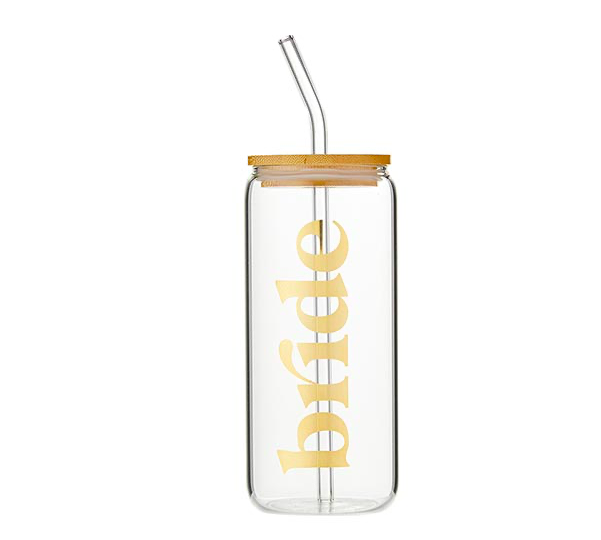 Creative Brands Glass Tumbler - Bride