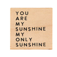 Creative Brands Treasure Box Earrings - You Are My Sunshine