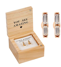 Creative Brands Treasure Box Earrings - Best Teacher Ever