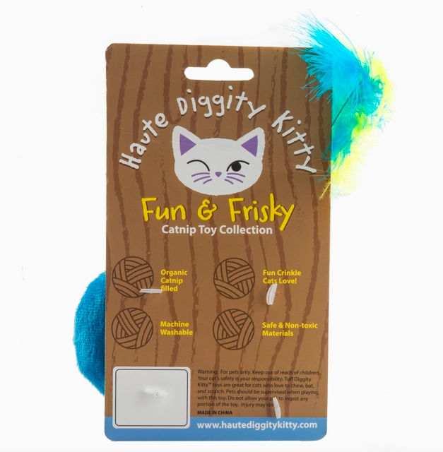 Haute Diggity Dog Kitty Clicquot Catnip Toys