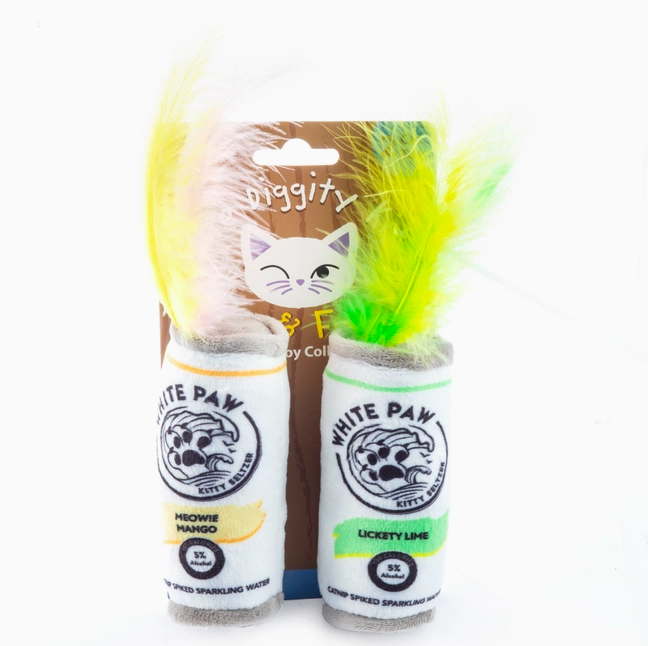 Haute Diggity Dog White Paw Catnip Toys