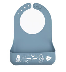 Bella Tunno Ocean Friends Little Bites Bib