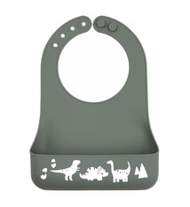Bella Tunno Dino Rawr Little Bites Bib