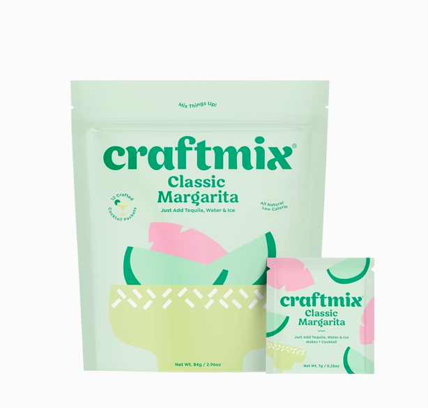 Craftmix Classic Margarita Drink Mixer - 12 Pack