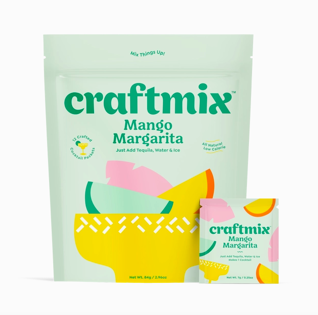 Craftmix Mango Margarita Drink Mixer - 12 Pack