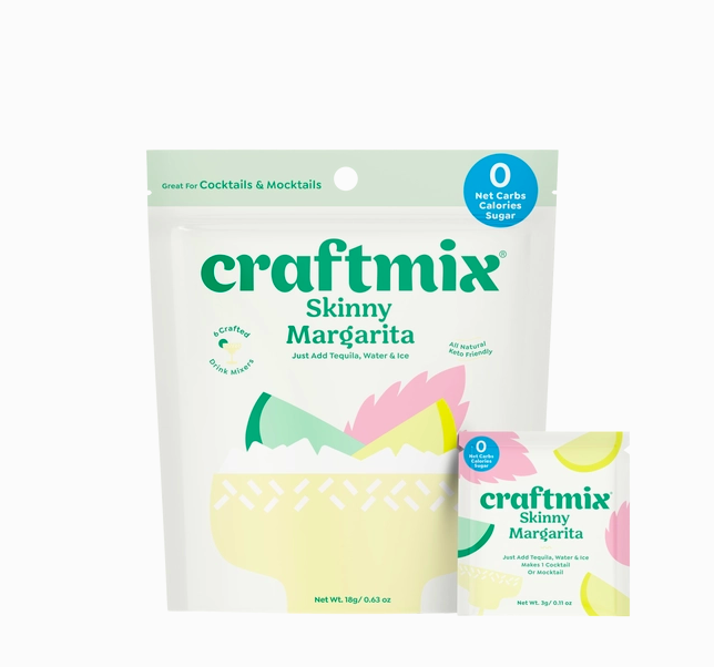 Craftmix Skinny Margarita Cocktail Mixers - 12 Pack