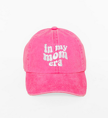 Golden Stella "in my mom era" Baseball Cap - Pink