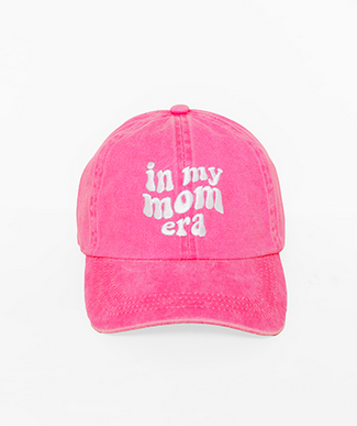 Golden Stella "in my mom era" Baseball Cap - Pink